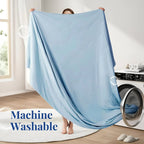 Cooling blanket blue