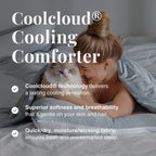 Cooling blanket grey
